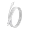 Câble tressé USB C vers USB C blanc 240 W