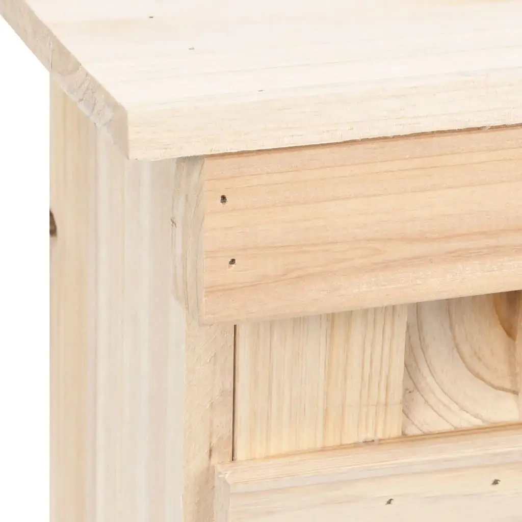 Sparrow House with 5 Rooms 26.8"x5.9"x8.3" Firwood for Backyard Birding - Image 6