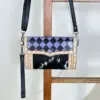 Black & Purple Checkered