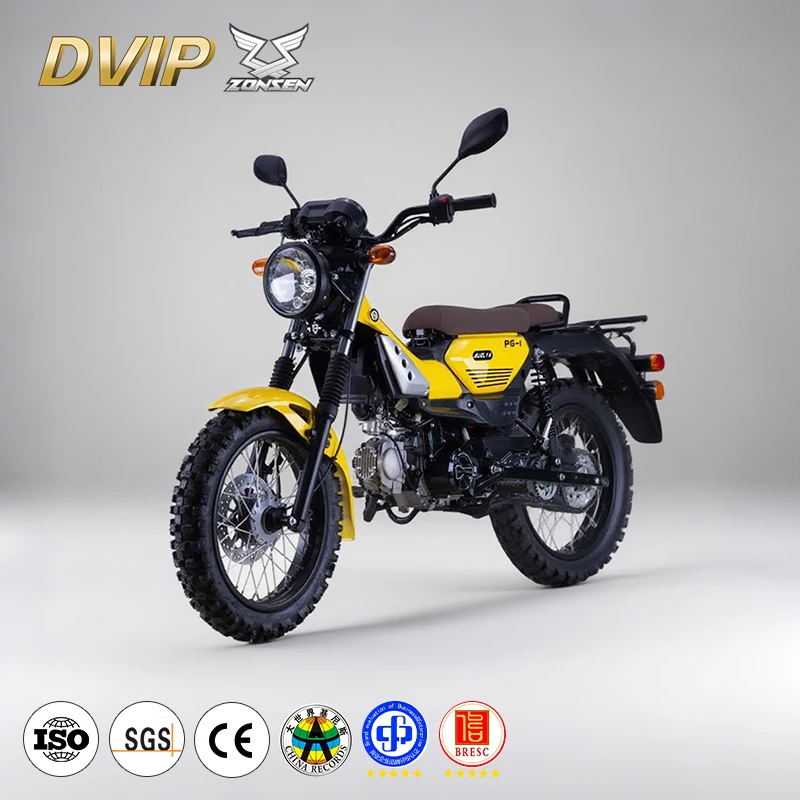 Zonsen 125cc off-Road Motorcycle - Classic Bent-Frame Design