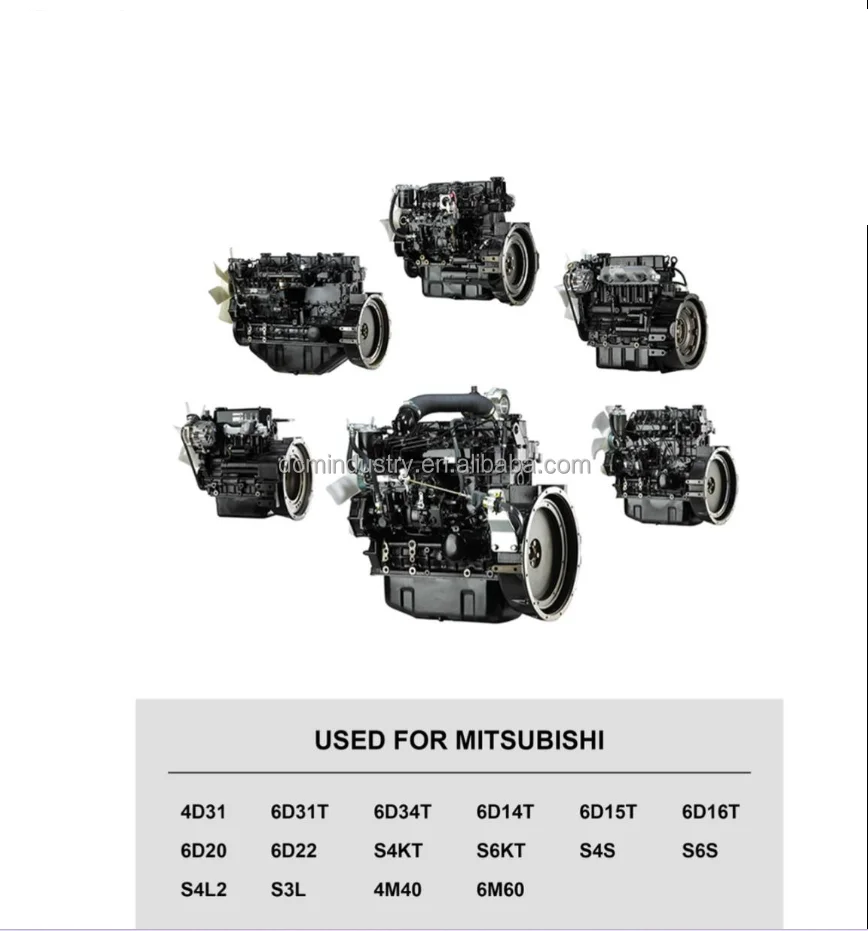 DCM Diesel Engine Complete Cylinder Head 4M40 ME202621 Assembly Parts ...