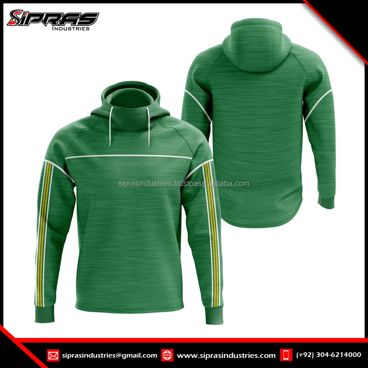 Men Premium Quality Gaa Fleece Hoodie Customize Logo Gaa Gaelic