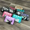 Turquoise & Black Checkered