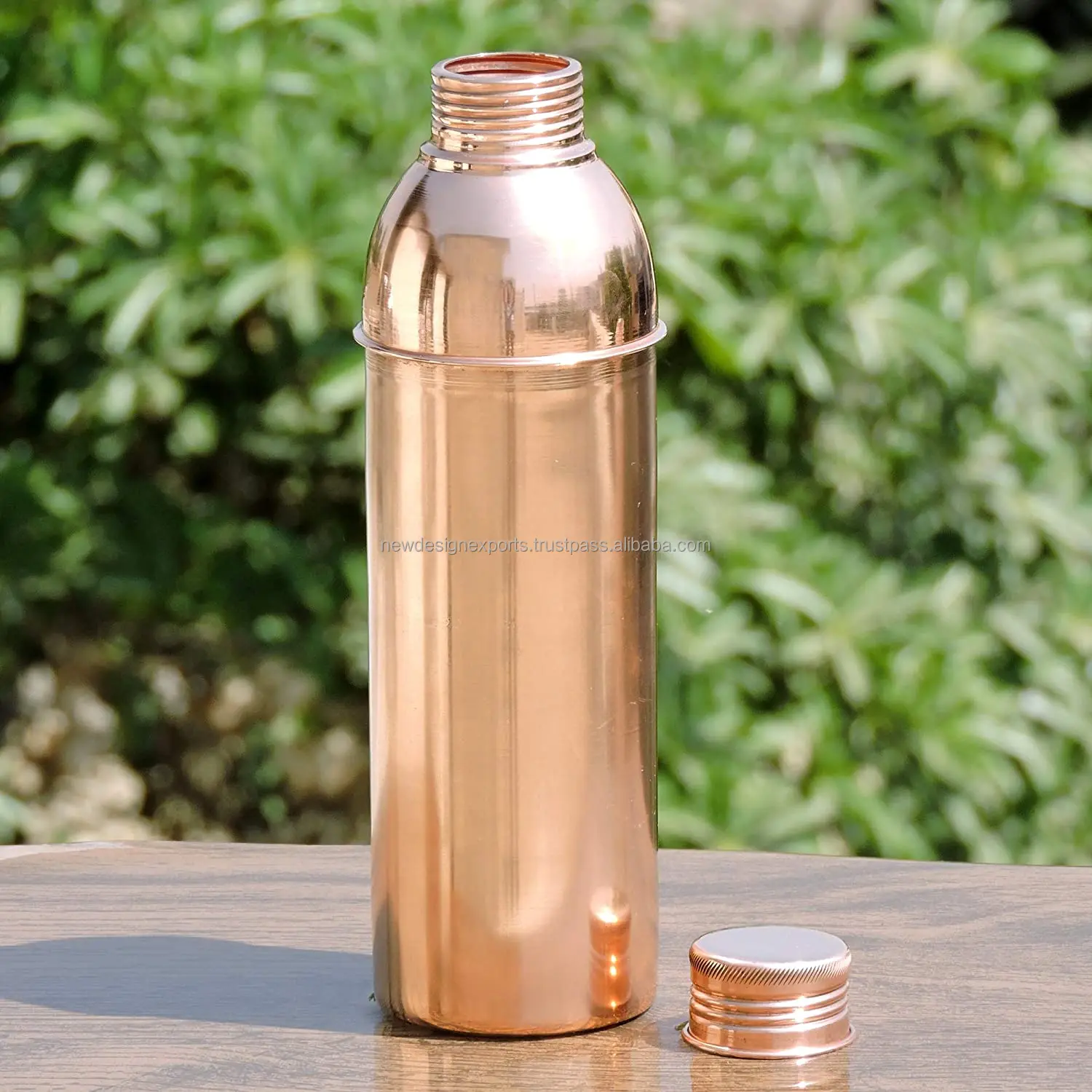 Pure Copper Water Bottle Unlined Uncoated And Lacqure Free For Ayurvedic Health Benefits Buy 3370