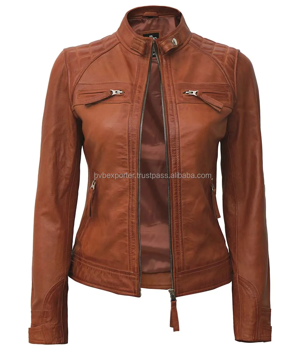 Cheap Price Women Leather Jackets For Ladies Fashion New Arrival