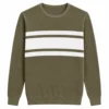 Olive - White