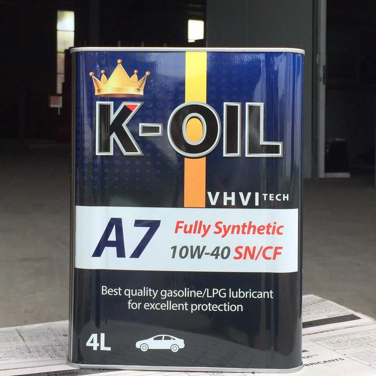 Koil A7 Motor Oil 100 Fully Synthetic 10w40 Sn/cf High Performance