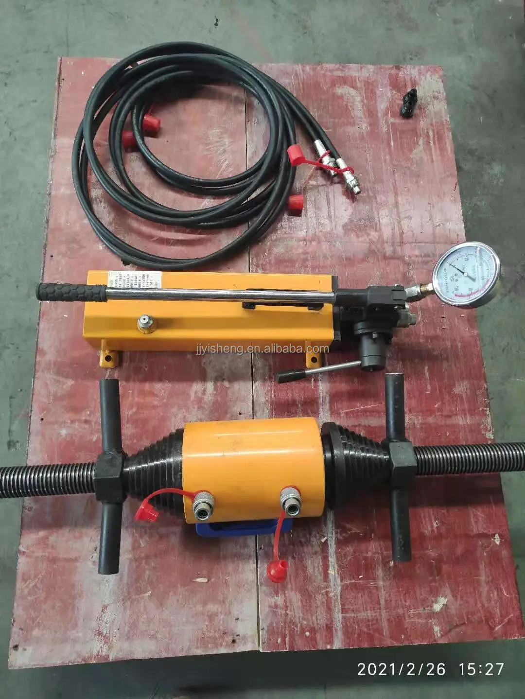 Portable Hydraulic Track Pin Press For Sale Remove Sprocket Of The