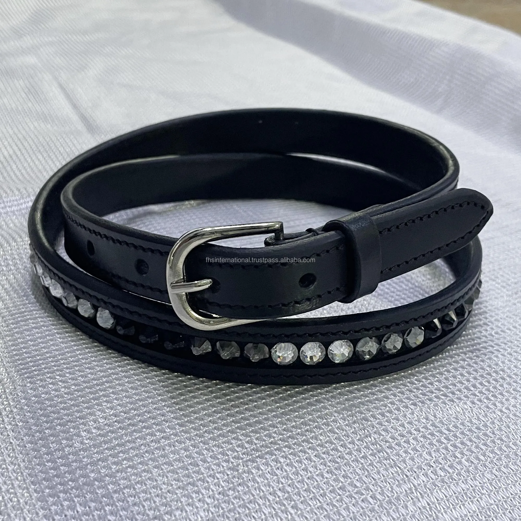 Black & Grey Plaid LV Belt - Lady TNTR