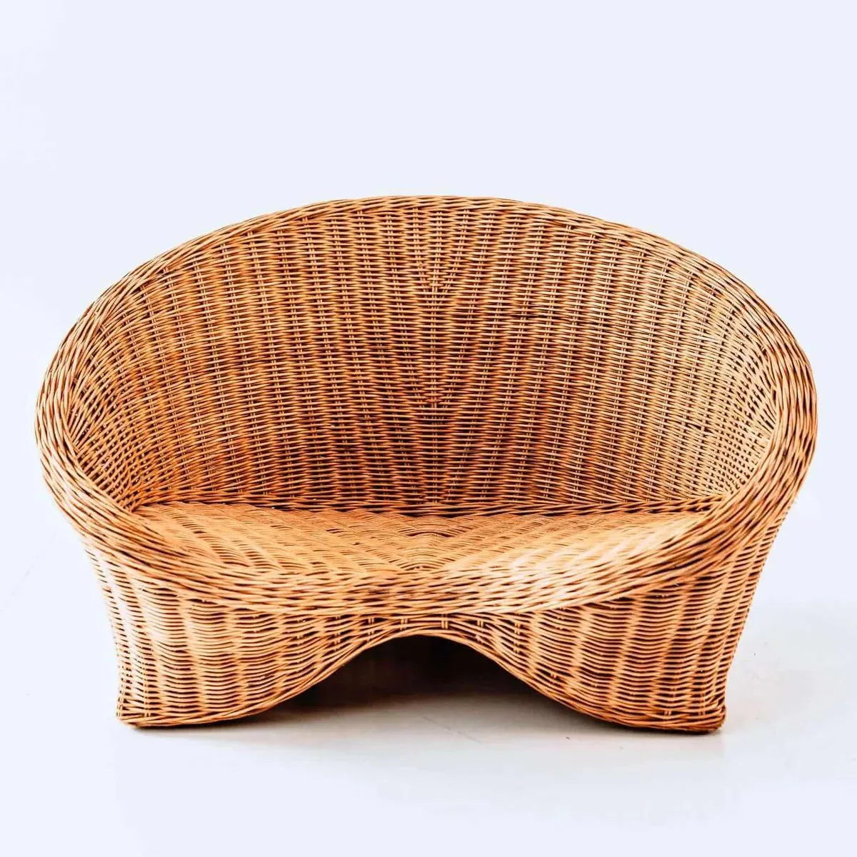 Handmade meditation chair good price natural rattan garden sitting wicker woven chairs for yoga practice