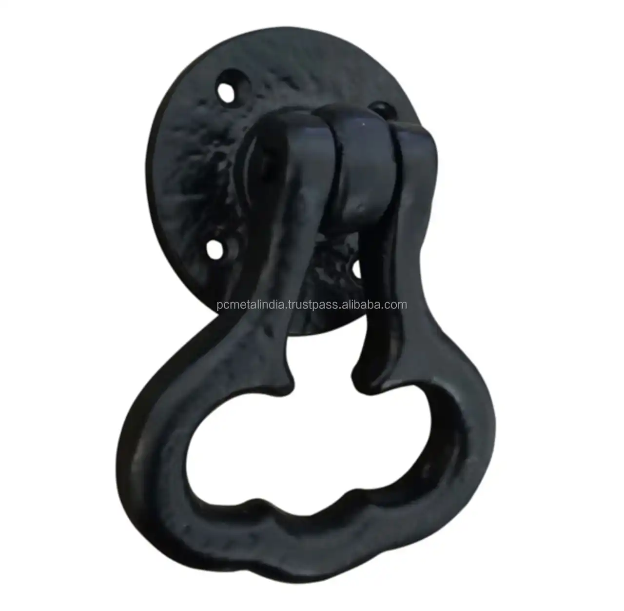 Antique Wrought Iron Custom Ring Pull Door Knocker/classic Door Knocker