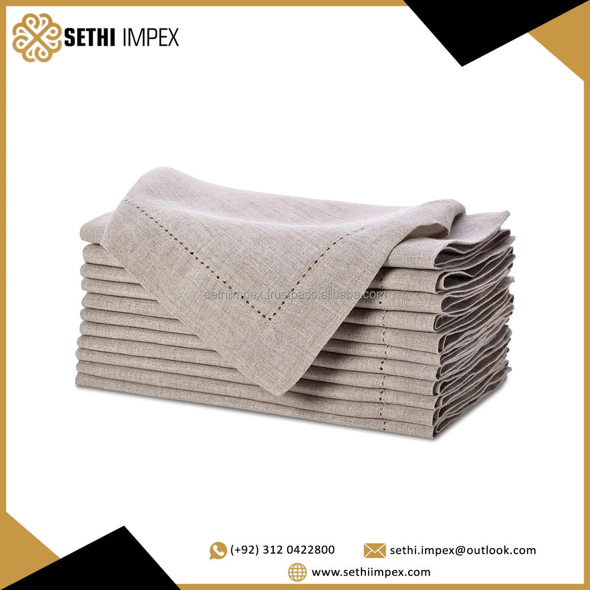 High Quality 2022 Latest Design 100 Cotton Cloth Table Napkins