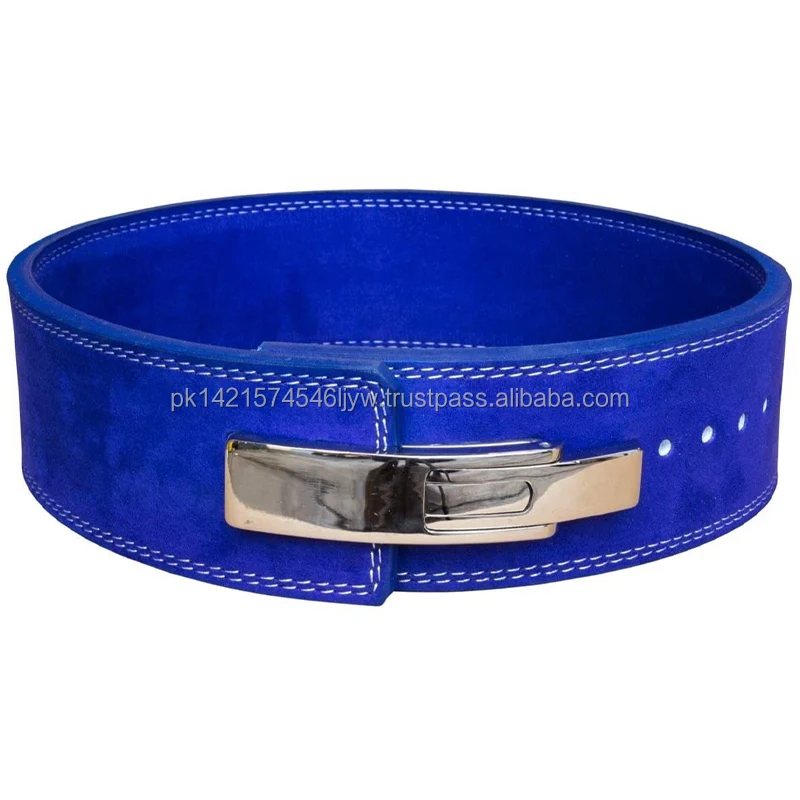 Custom Leather Weight Lifting Lever Belt/gym Power Lifting Lever Buckle Belt/10mm Thick Cowhide