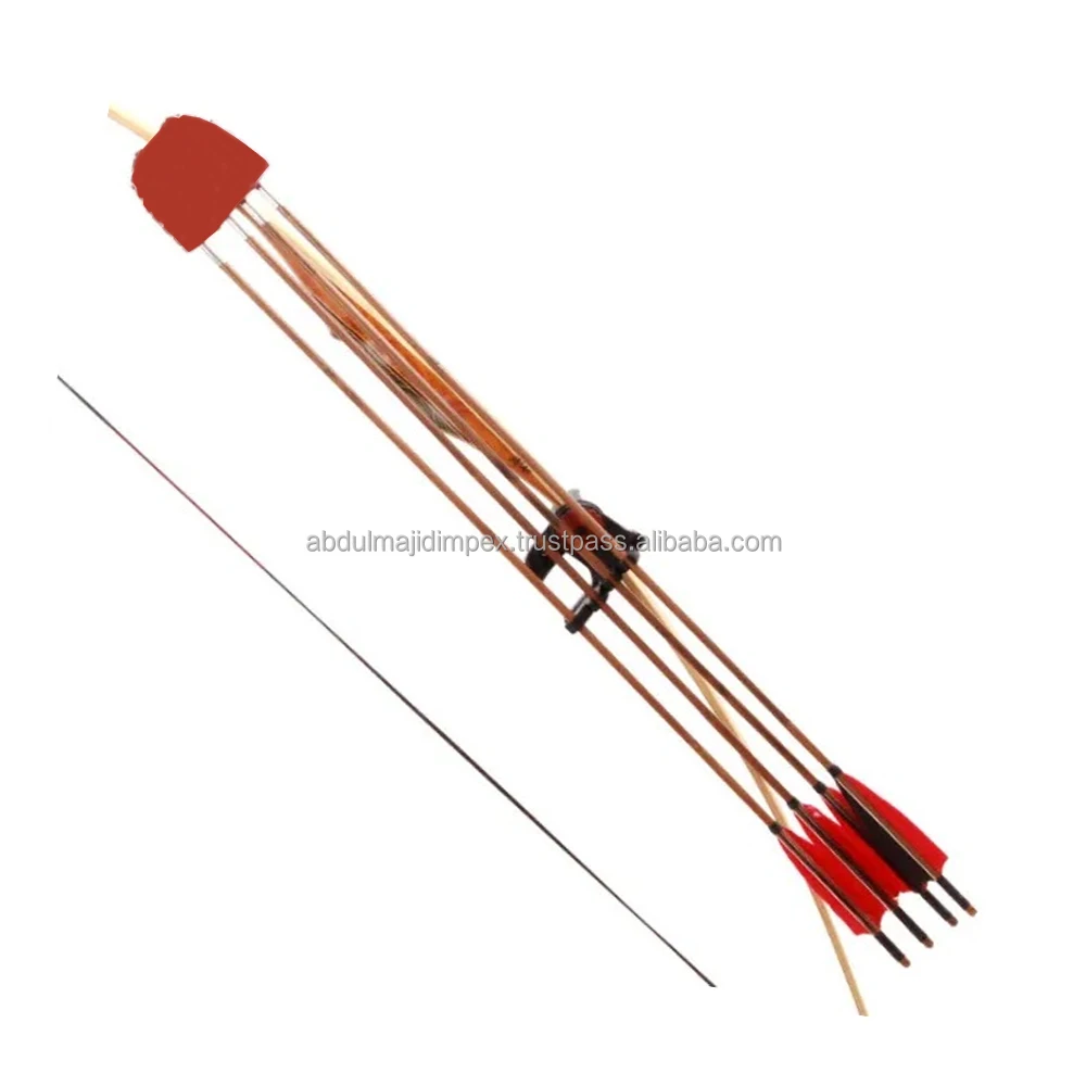 Hunting Bows Traditional Recurve Longbow Bow And Arrow Quiver Leather