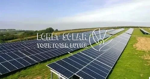 Adjustable Solar Ground Mounting System 50KW Solar Energy Products Aluminum Panel Solar Ground Mount Structure