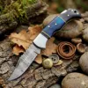 Blue & Black Wood
