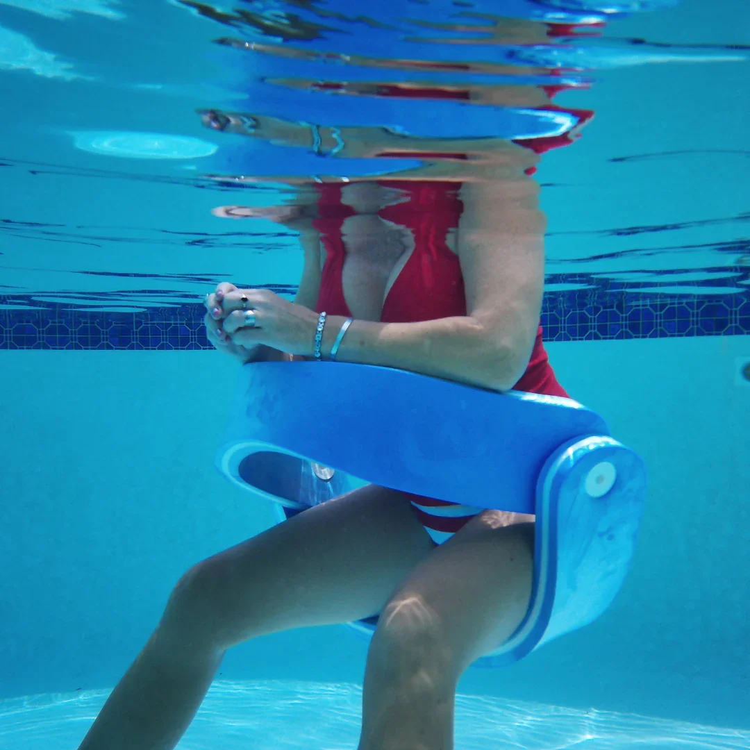 Customizable Factory Water Activities Red Comfortable Float Saddle Seat and Lounger Water Chair