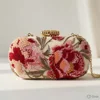 Deep red, magenta, soft pink