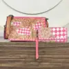 Pink & White Checkered