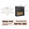 Blanc v02 100 pièces/boîte