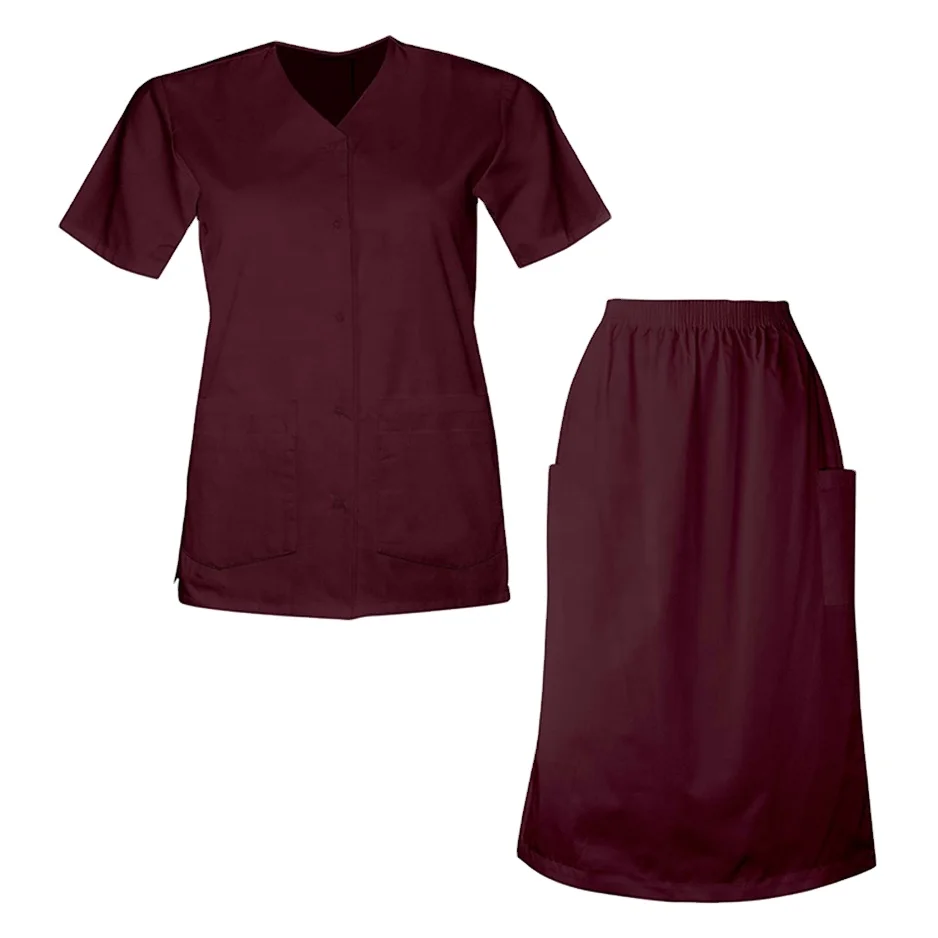 Uniform scrub clearance skirts