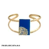 Golden/Silver & Royal blue