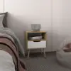 Natural Oak / White Color