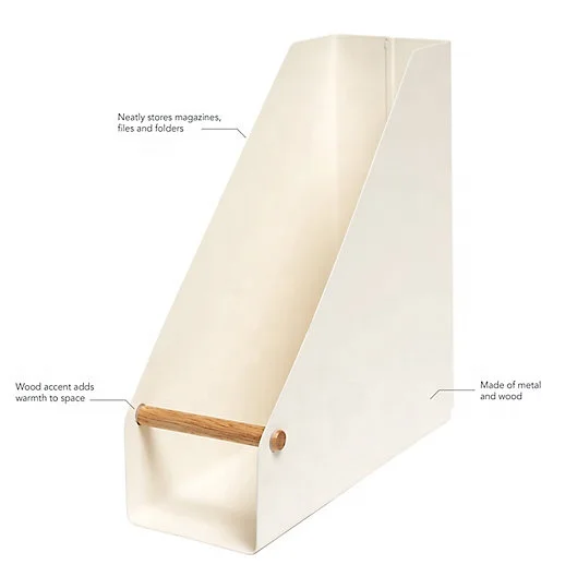 Металлический органайзер для журналов офисных столов и Лидер