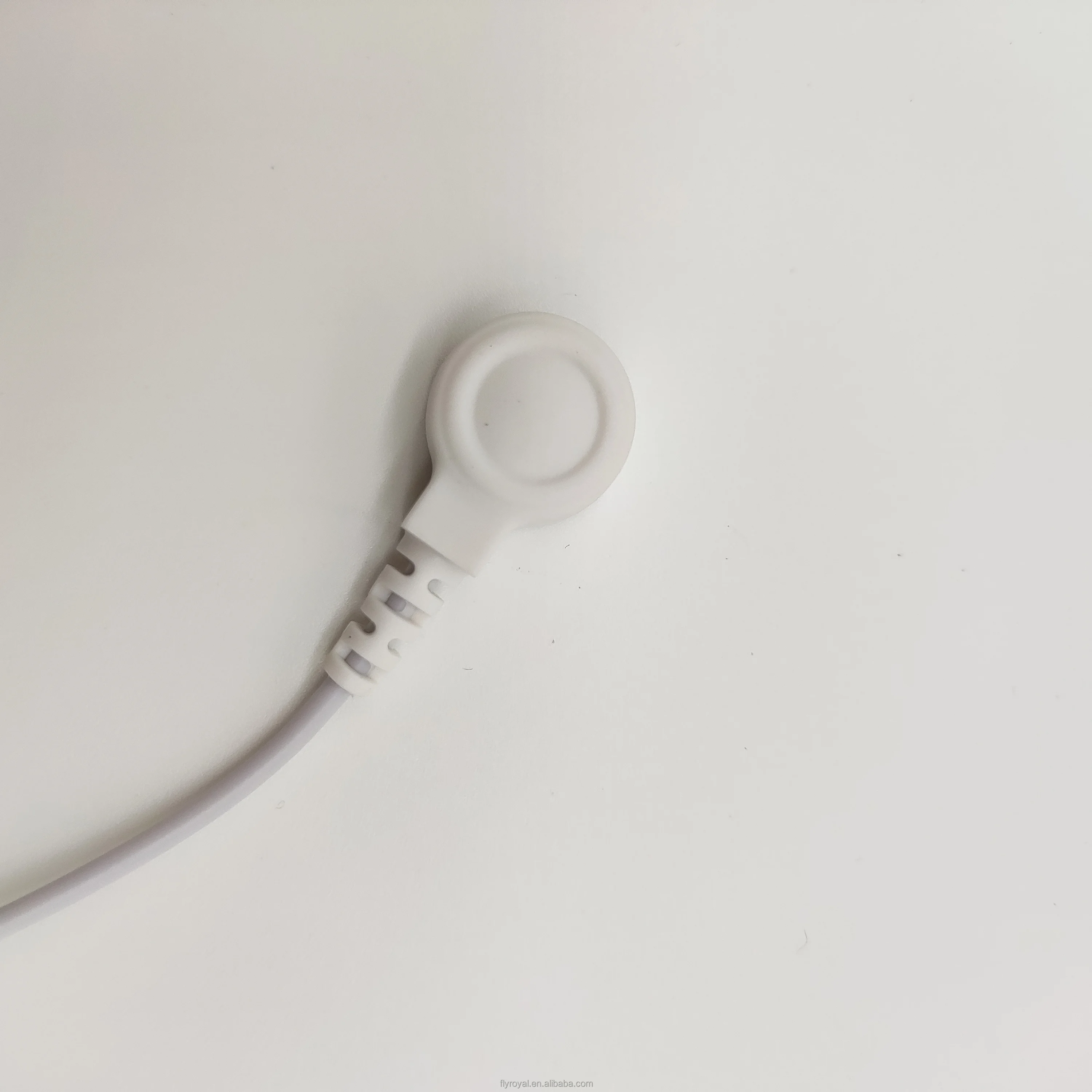 Customize Ecg Cables 1 Lead 4.0mm Electrode Snaps Medical Cable