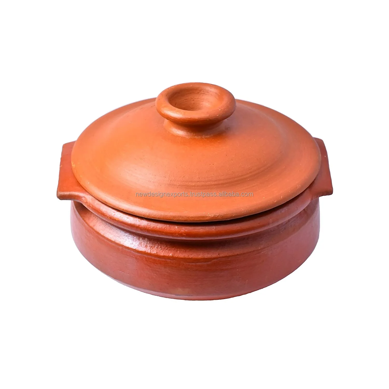 Kitchen/clay Pot For Cooking And Natural Red 3 Liter With