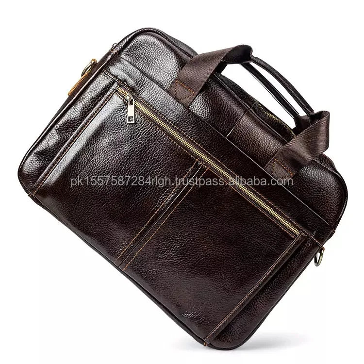 Men Leather Bag Men New Design Sapparels Men Business Laptop Briefcase