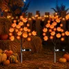 Maple Leaf + Round Pumpkin Light