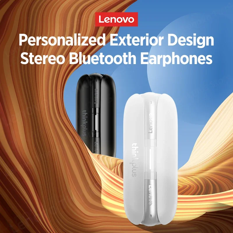 Clearance Sale Lenovo TW60 Gaming Sport Low Latency Earbuds TWS BT V5.3 Earphones HiFi Sound Noise Reduction Headphones