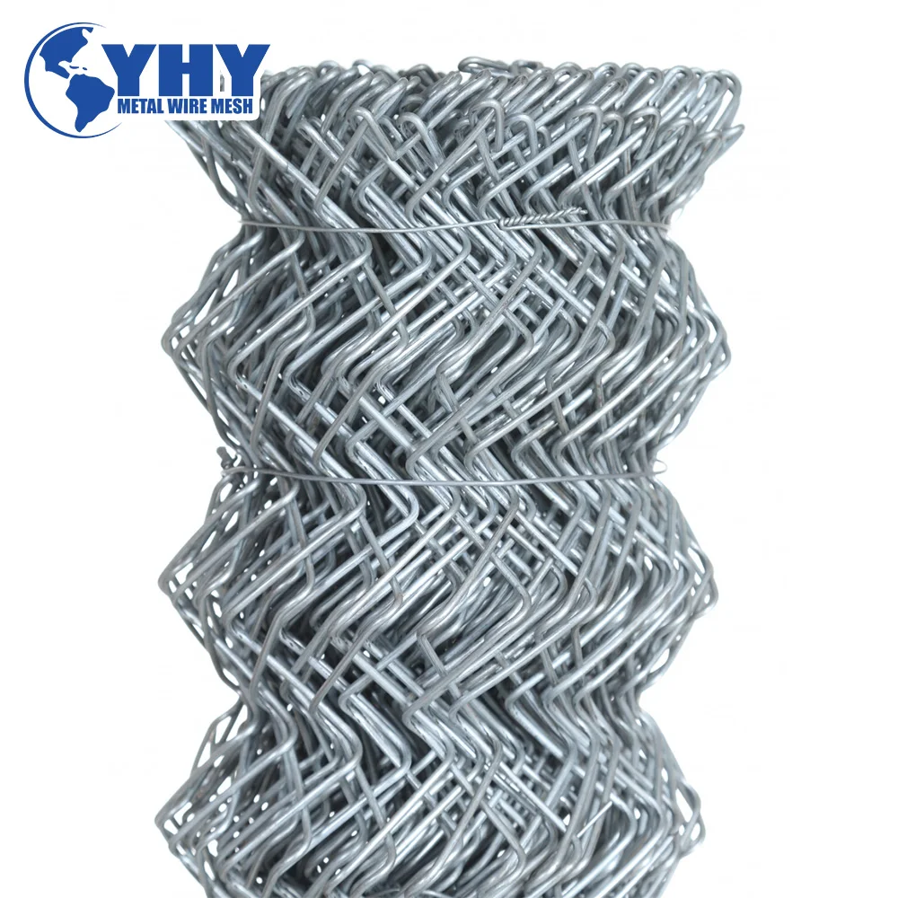Easy Install Chain Link Wire Mesh Fence Used in Basketball Sport Playground