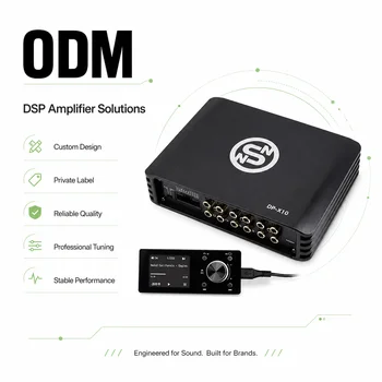 Sennuopu X10 Car Audio DSP Power Amp - 4 Channel Amplifier for