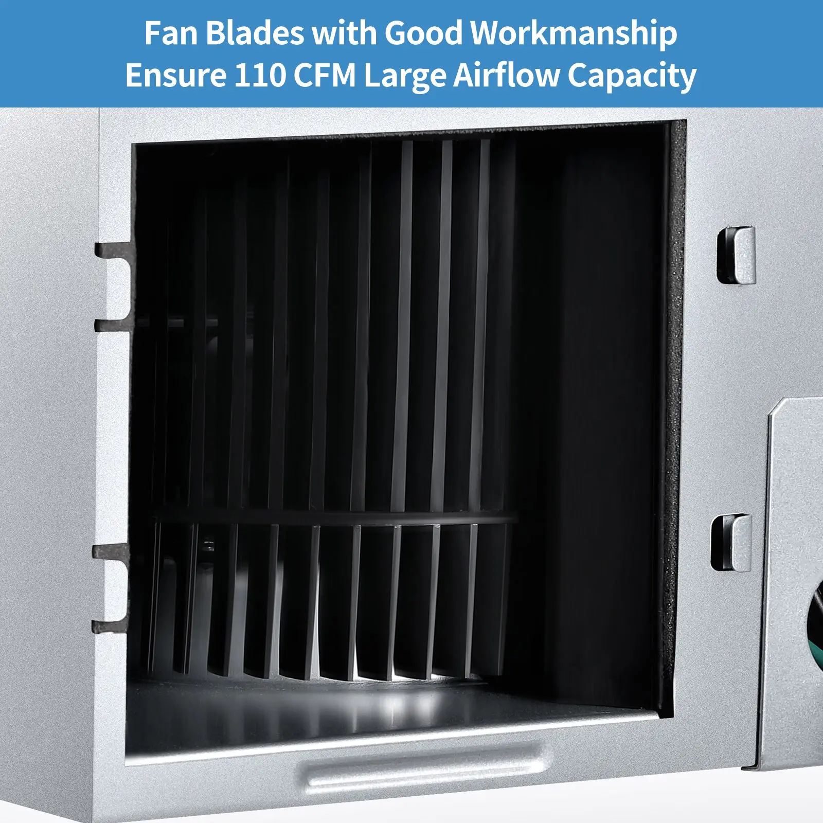 Bathroom Exhaust Ventilation Fan, 110, CFM, Ceiling - detail 8