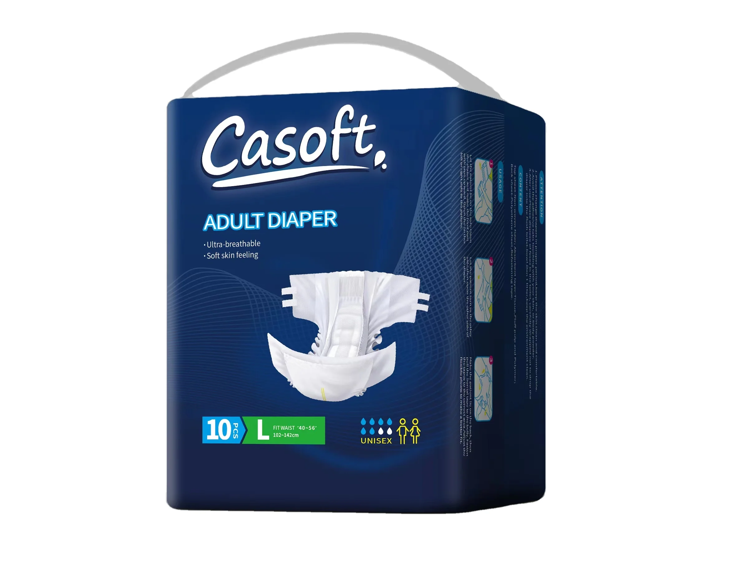CASOFT Adult Diapers - High Quality Incontinence Solutions