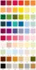 Toutes les couleurs disponibles
