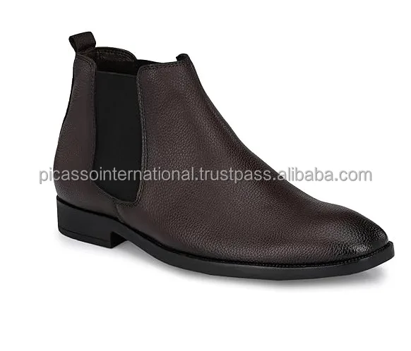 Trusted Supplier of Best Quality Classic Design Genuine Cow Hide Leather Ancle Fashion Boot for Sale at Reasonable Price