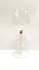 Transparent Cup+White Stemmed