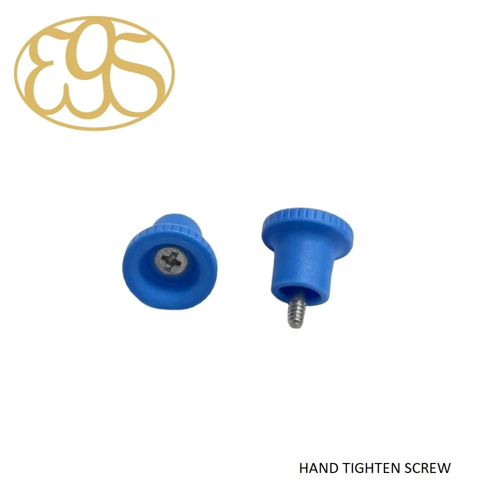 Hand tighten screw