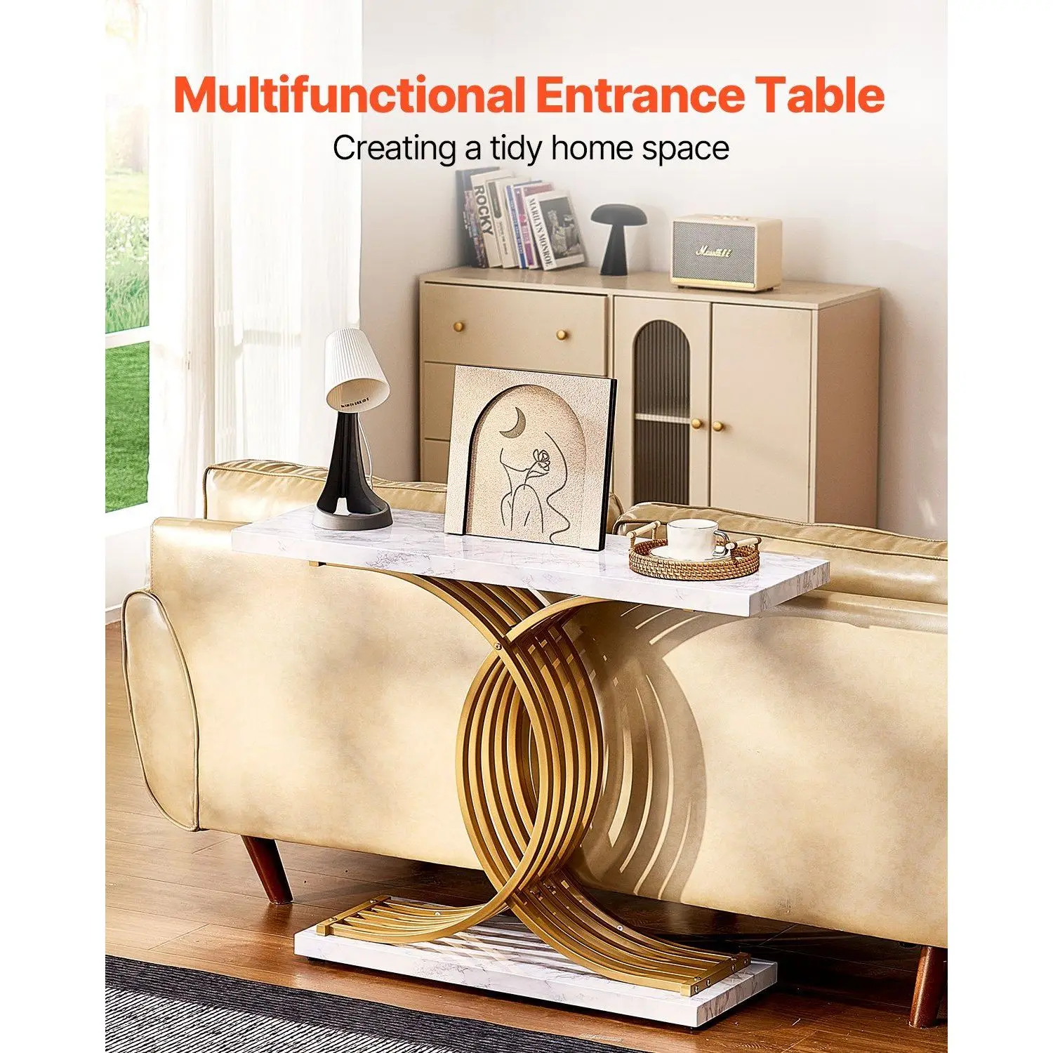 Elvarenae Aurelia Slim Console Table — product detail