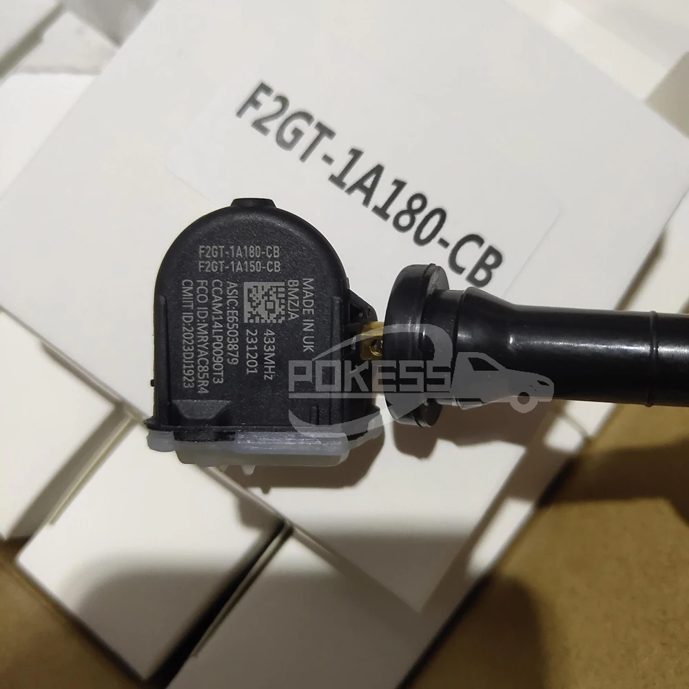 TPMS Sensor F2GT1A180 F2GT1A180CB 4 Car Tire Pressure Sensors for Ford... — 2