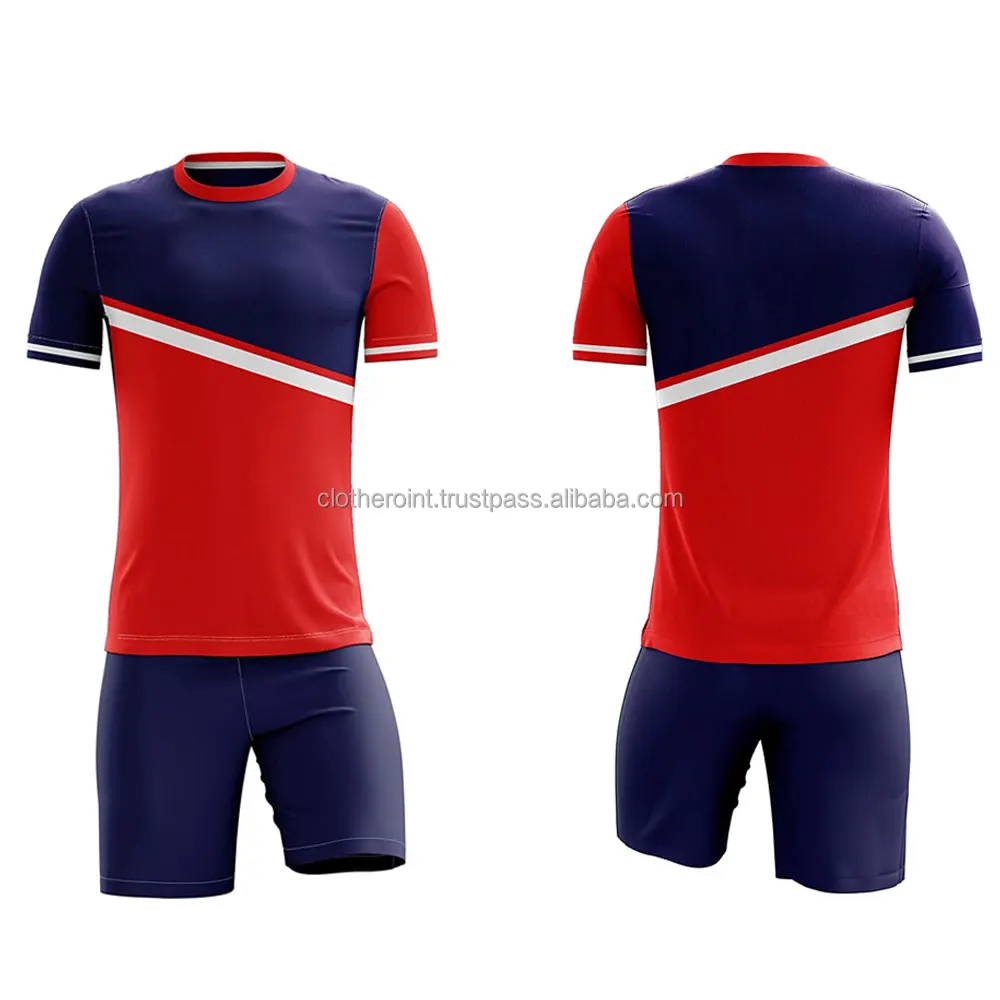 Custom Sublimated 100 Polyester Soccer Uniforms / New Arrival Best