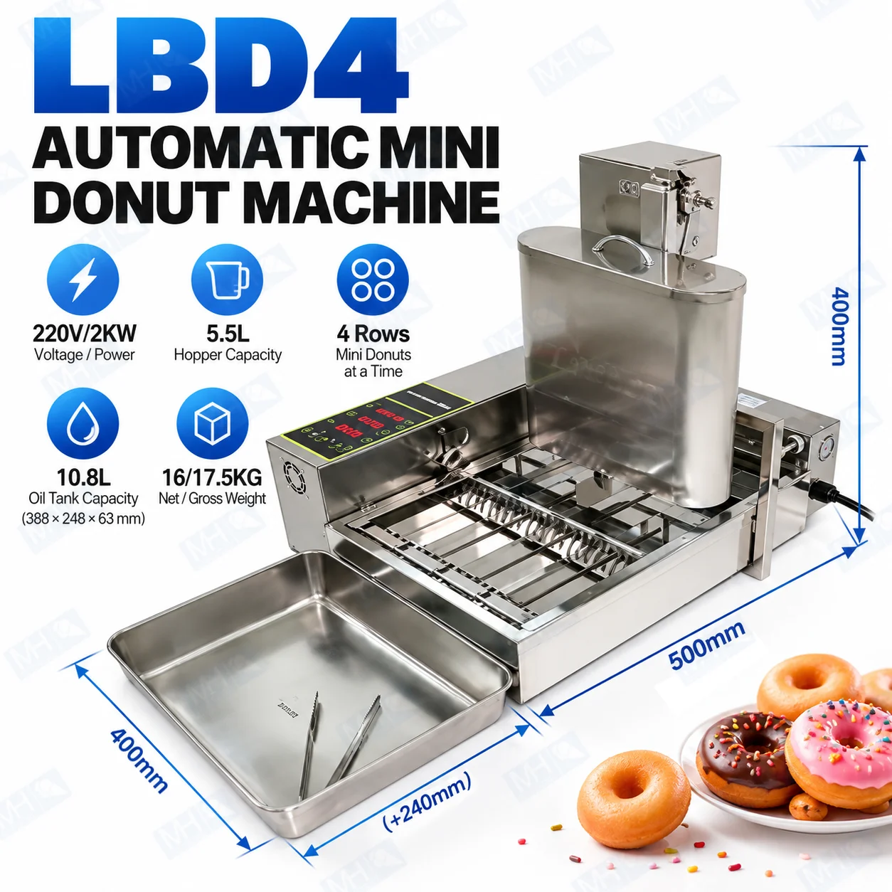 Hopper Machine Valves Donut Automatic Machine Commercial Donut Machine| Alibaba.com