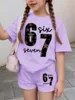 Purple 67 Girl Set