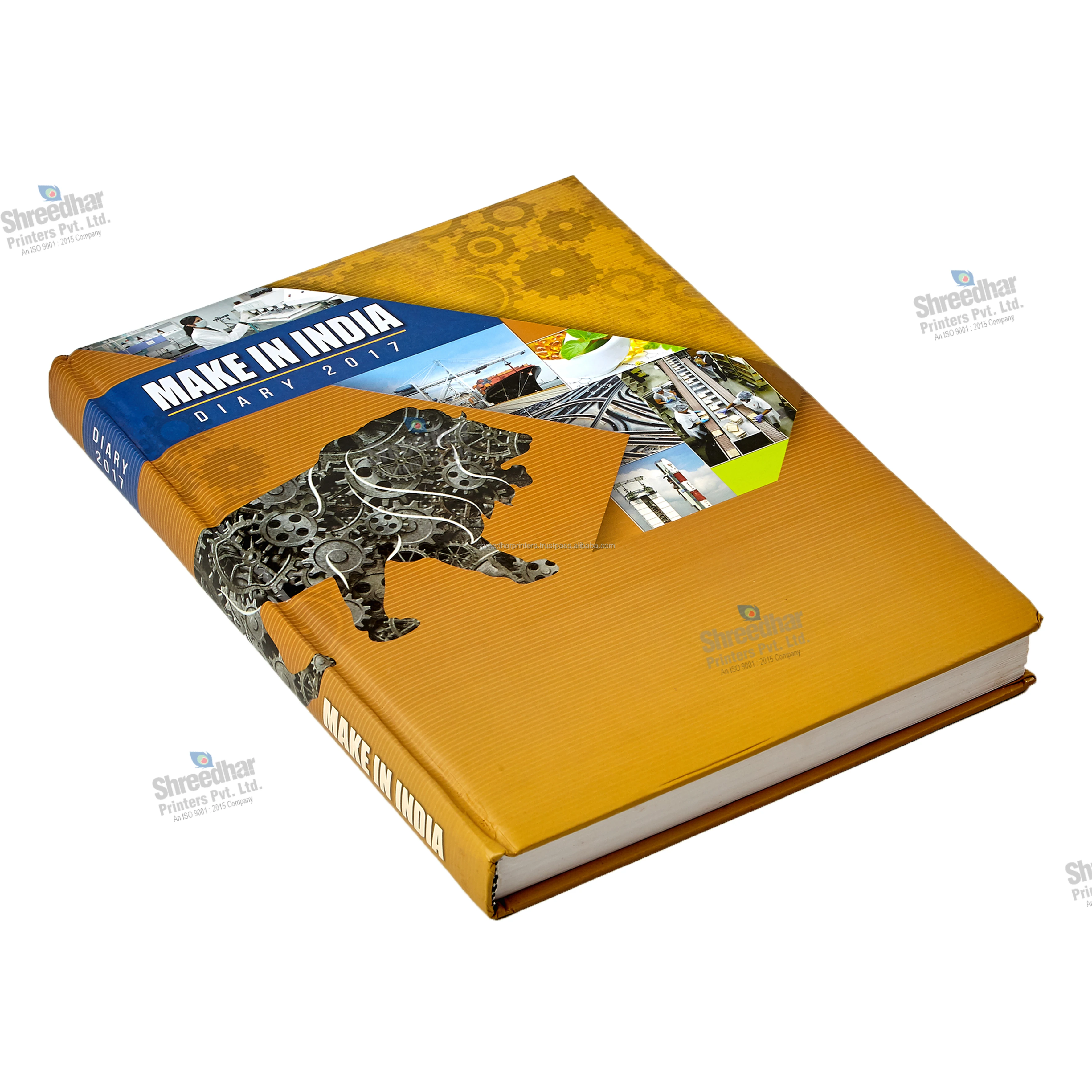 Custom Monthly Diary and Travel Journal Printing Services Colorful ...