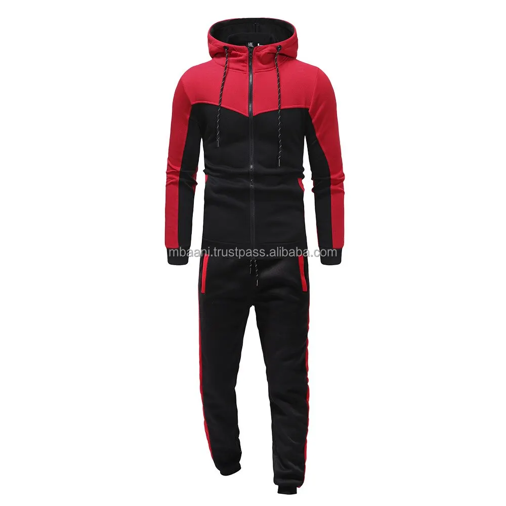 Mens Tracksuits Mens Black Combination Tracksuit Manufacturer From