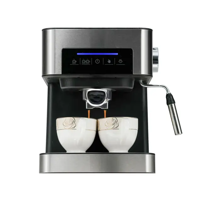 Fully automatic Espresso coffee machine Stainless steel touch screen turbopump-feed foam coffee machine