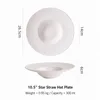 10.5 inch star straw hat Plate